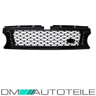 Range Rover Sport L320 Kühlergrill Frontgrill schwarz glänzend Bj 10-13