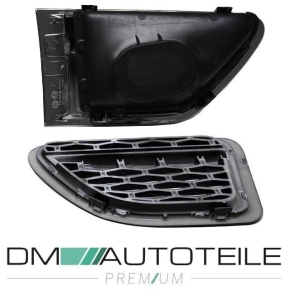 Range Rover L320 Vent trim left / right black chrome 10-13