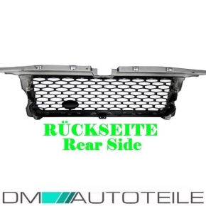 Set Range Rover Sport L320 Kühlergrill + Kotflügelgitter Schwarz Glanz 05-10