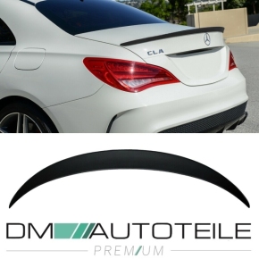 Boot Spoiler rear roof black gloss fits on Mercedes CLA C117 from 2013> without CLA 45 AMG