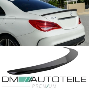 Boot Spoiler rear roof black gloss fits on Mercedes CLA C117 from 2013> without CLA 45 AMG