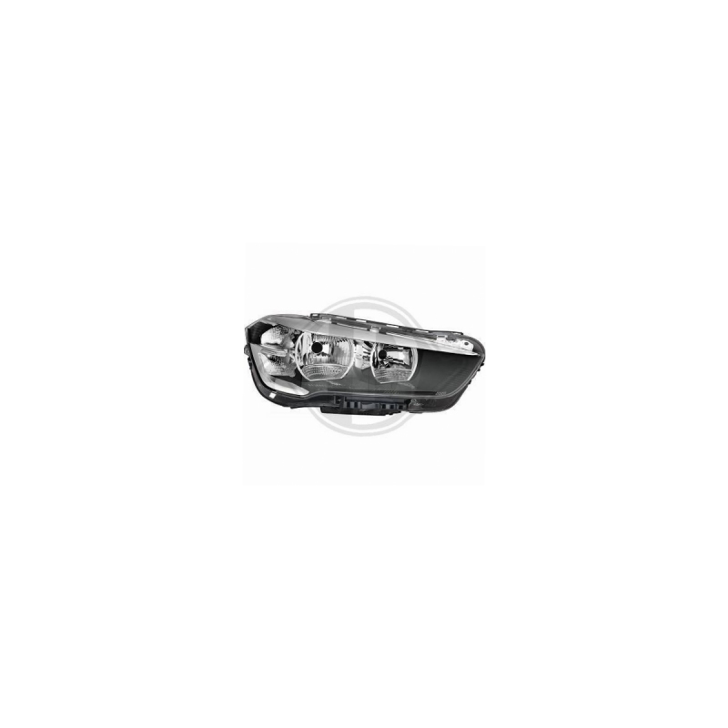 Scheinwerfer Hauptscheinwerfer Frontscheinwerfer rechts H7/H7 LED-Tagfahrlicht mit Motor für BMW X1 F48 ab 2015