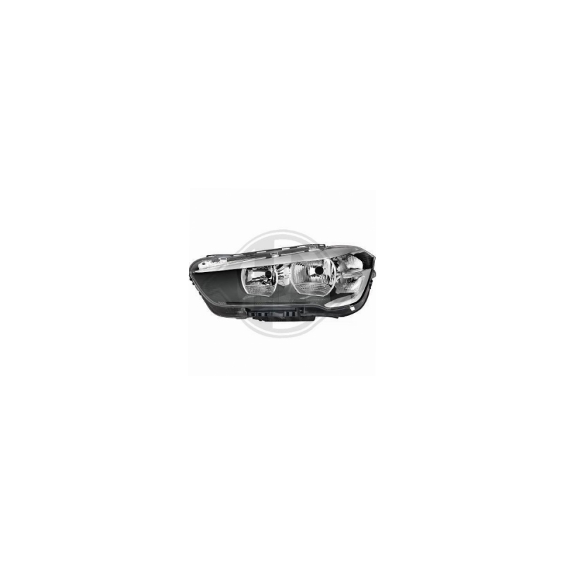 Scheinwerfer Hauptscheinwerfer Frontscheinwerfer links H7/H7 LED-Tagfahrlicht mit Motor für BMW X1 F48 ab 2015