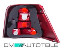 VW Golf 4 IV Saloon rear lights left red-white 97-03 2