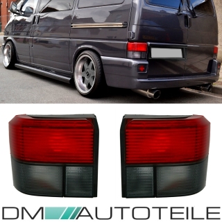 Set VW T4 Transporter Bus rear lights right & left red-black 90-03