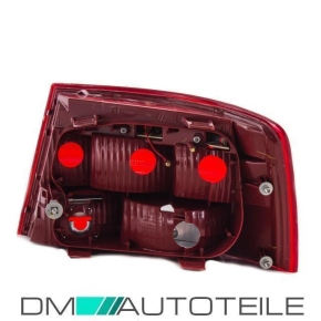 Audi A6 4F Saloon LED right rear lights red/white 04-08 OEM design