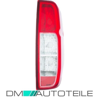 Nissan Navara D40 rear right lights red white 2005-2015