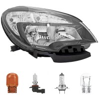 Scheinwerfer mit Moto schwarz H7/HB3 W21 gallery