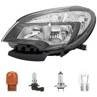 Scheinwerfer mit Moto schwarz H7/HB3 W21 gallery