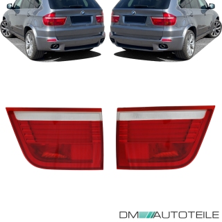 SET LED Rückleuchten Rot Weiß Innen Heckleuchte links & rechts passt für BMW E70
