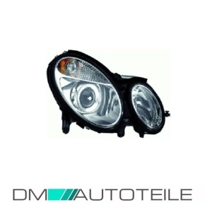 Mercedes W211 Bi-Xenon Headlight Right Hella 02-06 w/o...