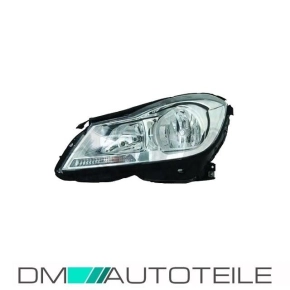 Mercedes W204 Headlight Left 11-14 Bosch H7/H7 +  Motor...