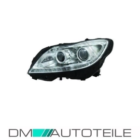 Mercedes W204 Headlight Left Avantgarde 11-14 Bosch H7/H7...