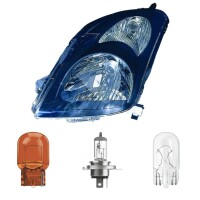 Scheinwerfer Depo schwarz H4 links passt gallery