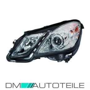 Mercedes W212 Headlight Left Hella 09-13 Clear Glas H7/H7...