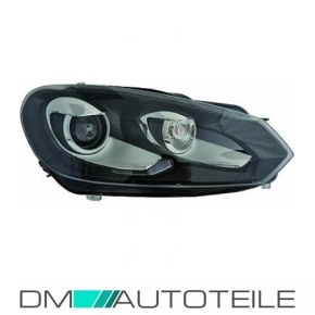 VW Golf 6 VI GTI-GTD Bi Xenon Headlight Right Hella 08-12