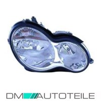 Mercedes W203 Headlight Right 04-07 Clea gallery