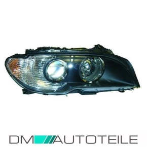 Bosch BI-Xenon headlight right black indicator white fits...