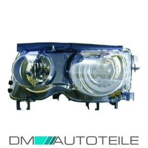 Original Xenon Headlight Left D2S/H7 fits on BMW E46...