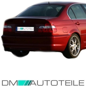 Rückleuchten / Heckleuchten für BMW E46 LCI Facelift Limousine in Klarglas Rot Weiß