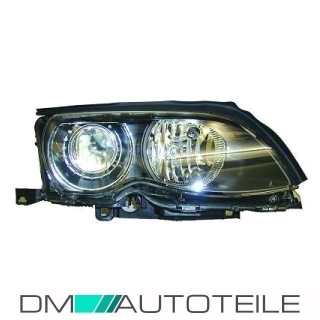 Xenon Headlight Right D2S/H7  Bosch Black fits on BMW E46 Limousine Estate 01-05 Facelift 