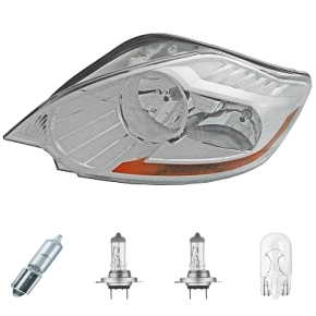 Hauptscheinwerfer links H7/H7 mit Motor passt für...