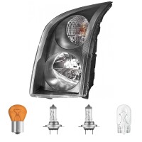 Hauptscheinwerfer links H7/H7 mit Motor  gallery