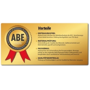 Frontstoßstange / Frontschürze vorne für BMW 3er E46 auch für M-Paket mit ABE