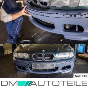 Sport Front Stoßstange Frontschürze vorne für BMW 3er E46 Limousine Touring M-Paket mit ABE