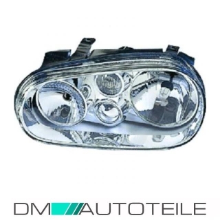 VW Golf IV 4 Headlight Left Valeo + Fog Lights 97-03