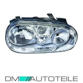 VW Golf IV 4 Headlight Right Hella w/o Fog Lights 97-03