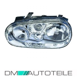 VW Golf IV 4 Headlight Left Hella with Fog Lights 97-03