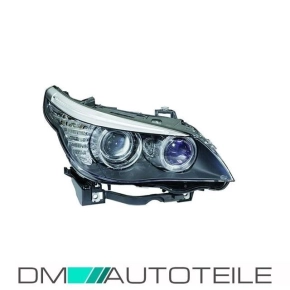 Bi-Xenon Headlight Right Hella + Turnlight fits on BMW...