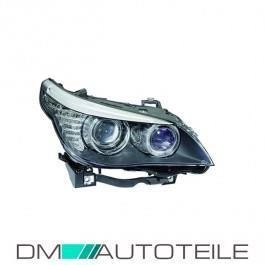 Headlight Right Hella H7/H7 + DE-Lense fits on BMW E60...