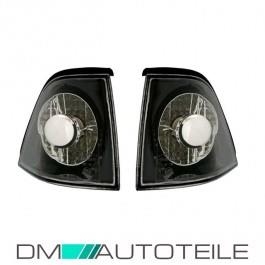 Designblinker Frontblinker Set Schwarz-Blende passend für BMW E36 Limousine Touring Compact Bj. 91-99