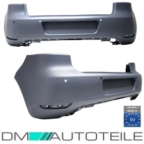 VW Golf 6 VI Saloon Rear Bumper for (PDC) 08-12