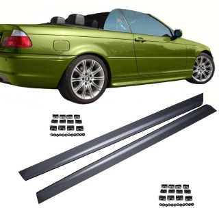 Sport Seitenschweller SET für BMW 3er E46 Coupe / Cabrio auch für M-Paket nicht für M3