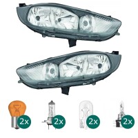 Scheinwerfer H7/H15 links passt f&uuml;r Ford Fiesta...