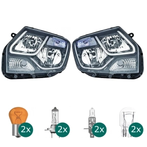 Scheinwerfer mit Tagfahrlicht H7/H1 links passt für...