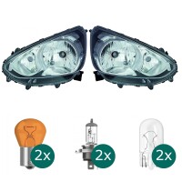 Scheinwerfer H4 links passt für Mit gallery