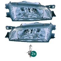 Scheinwerfer glasklar Depo H4 links pass gallery