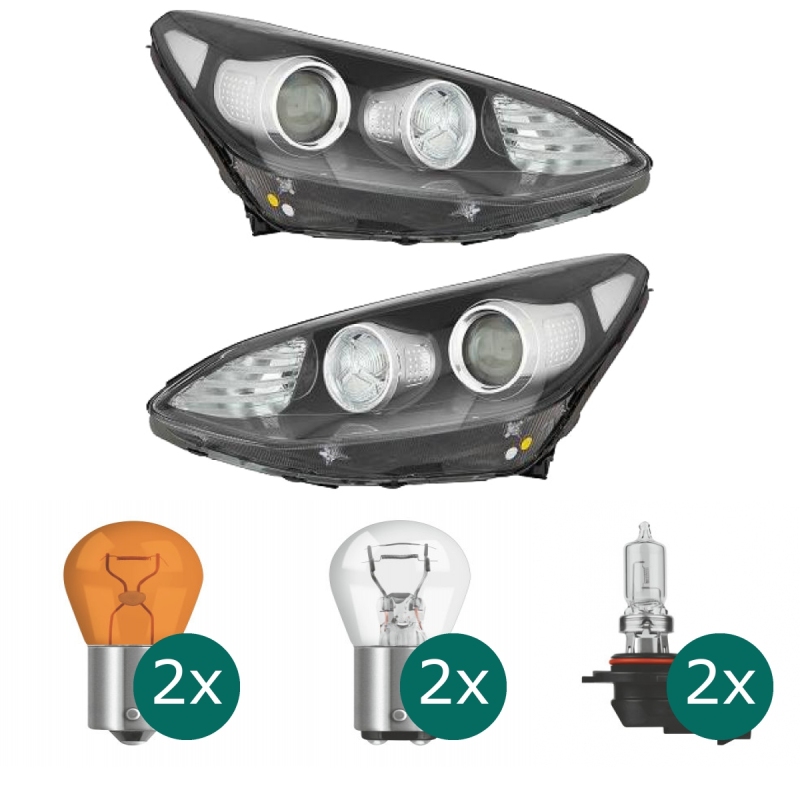 Scheinwerfer Depo HB3/P21 Tagfahrlicht links passt für Kia Sportage QL ab  15-18 inklusive Leuchtmittel/