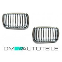 Set Front Grille Chrome fits for BMW E36 gallery