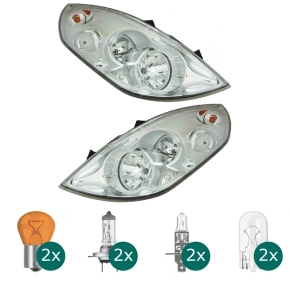 Hauptscheinwerfer links H7/H1 mit Motor passt für...