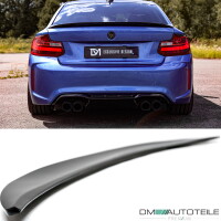 SET Heckspoiler Kofferraum schwarz glanz 668 für BMW 2e