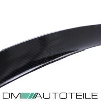 Sport Rear Trunk Lip Roof Spoiler Carbon Gloss+ 3M fits on M