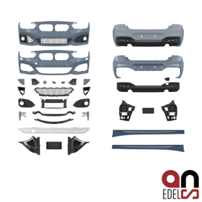 Full Sport Bodykit Bumper Front+ Rear + Side fits on BMW...