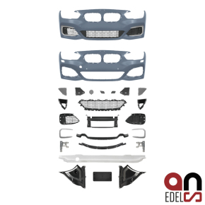 Sport Front Bumper complete Kit fits BMW 1-Series F20 F21 also M135i-Sport LCI Facelift
