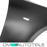 Set Wing Fender aluminium left & right with indicator ho