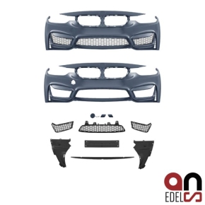 Sport Evo Front Bumper primed PP for PDC fits on BMW 3-Series F30 F31 w/o M M3